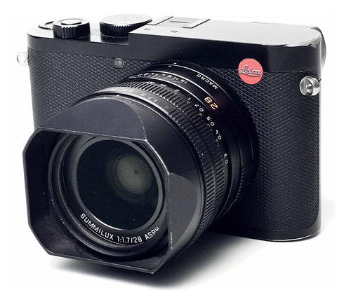 Câmera Digital Leica Q2 Preta E 3 Baterias Único Dono Usada