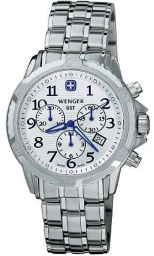 Reloj Wenger Para Hombre (78259) Gst Cronógrafo Suizo De