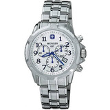 Reloj Wenger Para Hombre (78259) Gst Cronógrafo Suizo De