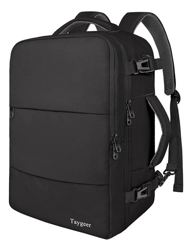 Mochila De Viaje Para Mujer Por Avión 10kg Escolar Para Laptop De 15.6 Pulgadas De Transporte Grande Espacio Antirrobo Taygeer 1001