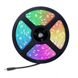 Wifi Tira Led Luz Rgb 5m Tv 65 Inch Multicolor Decoración