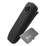 Câmera Segurança Caneta Espiã A18 Bateria Clip Bolso + 32gb