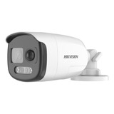 Hikvision Cámara De Seguridad Tipo Bala Turbohd 1080p Ds-2ce12dft-pirxof28 2mp Alta Resolución Cctv Seguridad Exterior Sirena Incluida Detección Pir