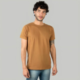 Polera Algodon Soft Unicolor Hombre