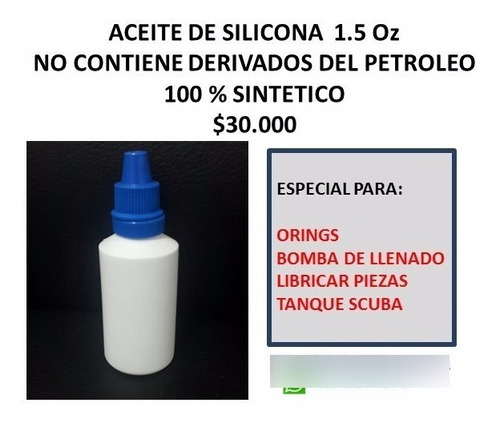 Aceite De Silicona 1.5 Oz- Super Lube Pcp O-ring