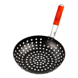 Panela Wok Antiaderente Grelhar Alimentos Legumes Churrasco