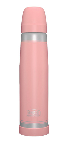 Termo Lumilagro Luminox Rosa Acero Inoxidable Pico Matero 1l