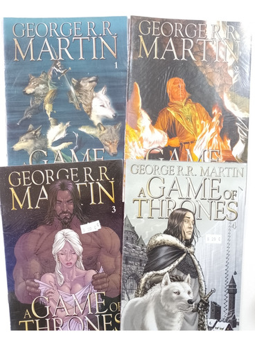 Game Of Thrones Comic 1,2,3 Y 4 Lote