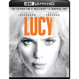 4k Ultra Hd + Blu-ray Lucy / De Luc Besson