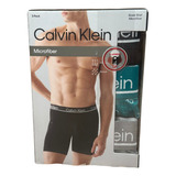 Boxer Microfiber Calvin Klein 3 Pack Hombre 100% Original