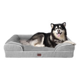 Cama P/ Perros Eheyciga, Ortopédica, Espuma, Talla Xxl, Gris