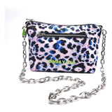 Cartera, Bolso, Bandolera, Animal Print Lolita - Lila