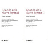 Relación De La Nueva España 2 Vols., De Alonso De Zorita., Vol. 2 Vols.. Editorial Cnca, Tapa Blanda En Español