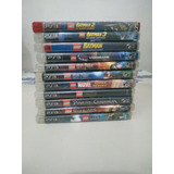 Jogos Ps3 Lote Lego Batman Senhor Dos Aneis Starwars Etc