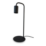 Lampara Velador Nordico Industrial Negro/blanco Apto Led