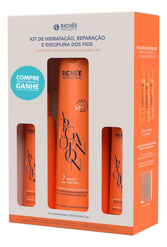 Richée Argan E Ojon Kit Escova Progressiva Promocional