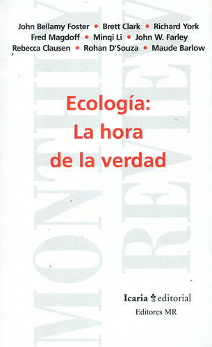 Libro Ecologia La Hora De La Verdad