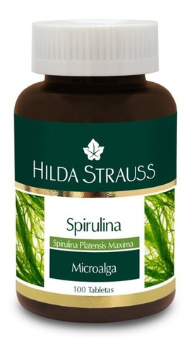 Spirulina - Hilda Strauss - 100 Tab - Unidad a $513