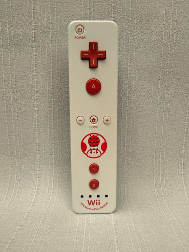 Control Joystick Inalámbrico Nintendo Wii Remote Plus Toad
