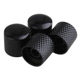 4 Pcs Perillas De Tono De Para Exquisita Ajustable Negro