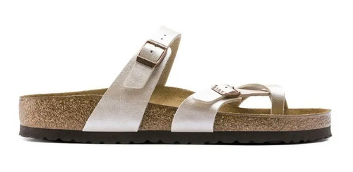 Sandalia Birkenstock Mayari B Graceful Pearl White Para Dama