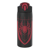 Zak Designs - Botella De Agua Marvel Spider-man Para Viajes