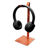 Suporte De Mesa Para Headset Fone De Ouvido Gamer Steel Cor Cobre