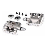 Pedales Con Bloqueo Y Plataforma Shimano Pd-m324 - Con Calas