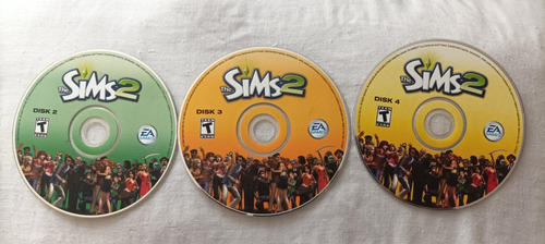 Juego Los Sims 2 Incompleto. Falta Disco 1 