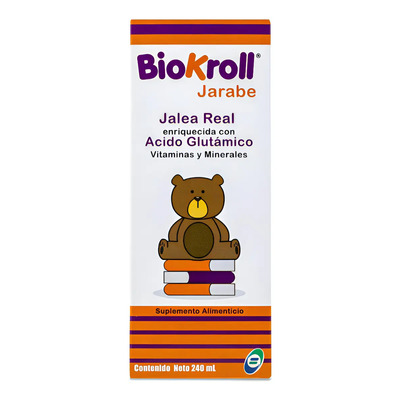 Biokroll Jarabe Suplemento Alimenticio 240 Ml Bqm Sabor Sin Sabor | Meses sin interés