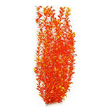 Planta Artificial Acuario Agua Dulce Decoración 65cm Naranja