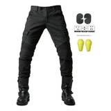 Mezclilla Protecciones Moto Jeans Pantalones Biker