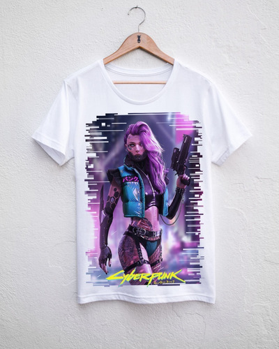 Camiseta/ Baby Look/ Bata Game Cyberpunk 2077