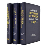Livro Enciclopédia Histórico - Teológica Da Igreja Cristã - 3 Volumes - Completa