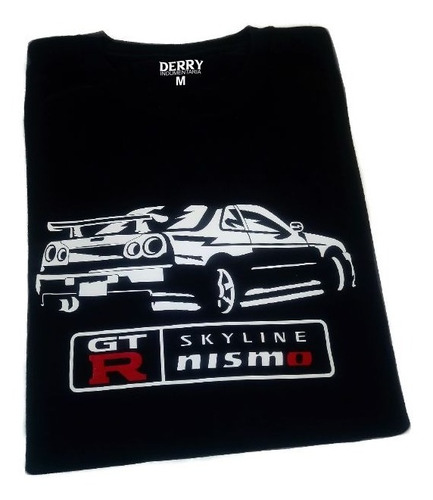 Remera Nissan Skyline Gtr Auto Jdm 