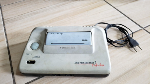 Master System 3 Collection 74 Só O Console Sem O Plástico Do Botão Power E Carcaça Quebrada. H1