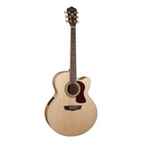 Washburn J40sce Guitarra Electroacústica Heritage Jumbo 