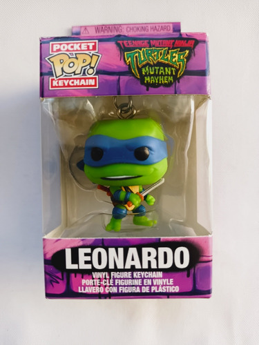 Pocket Pop Keychain Teenage Mutant Ninja Turtles Leonardo