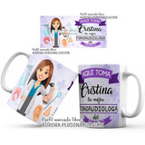 Mug Mejor Fonoaudiologa Nombre Personalizado Taza Pocillo