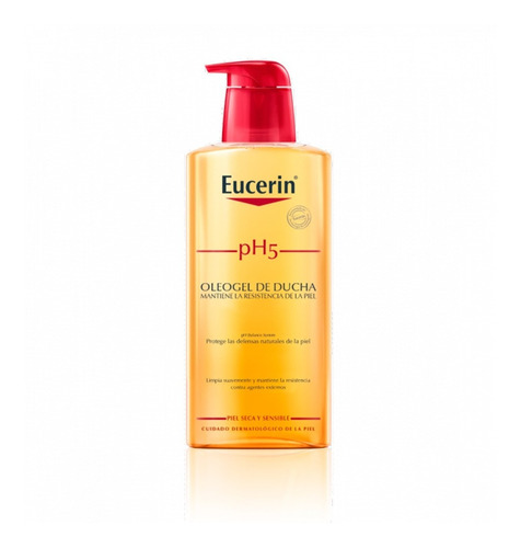 Eucerin Oleogel De Ducha Ph5 Piel Seca Y Sensible X400 Ml