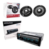 Estéreo Kenwood Kmmbt38+bocinas  Pioneer Ts-f1634r