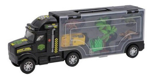 Dinomat Camion Transporte Dinosaurios Con Muñecos Accesorios