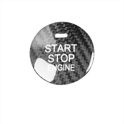 Boton Start Stop P/ Mazda 2 3 6 Cx3 Cx5 16-18 Fibra Carbono