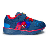 Zapatilla Marvel Hombre Araña Spiderman Liviana Deporte 6250