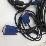 Cables  Combo Video Vga Db15 Y Cables Serial Usado Promocion