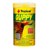 Alimento Para Peces Guppy 20 Gr Hojuelas Marca Tropical