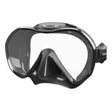 Máscara De Buceo Tusa M-1010-qb Negro