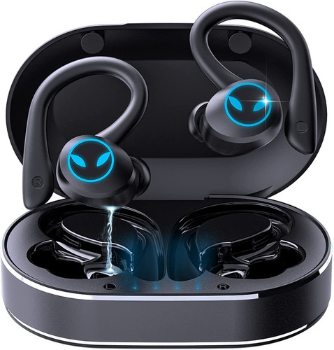 Audífonos Deportivos Inalámbricos Bluetooth Dual Led