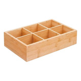 Organizador Bamboo Multiuso Cocina Baño Te Linea Suka