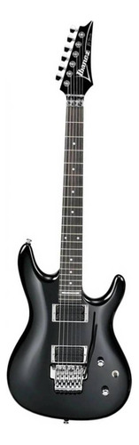 Guitarra Eléctrica Ibanez Joe Satriani Js100 De Tilo Negro Con Diapasón De Palisandro